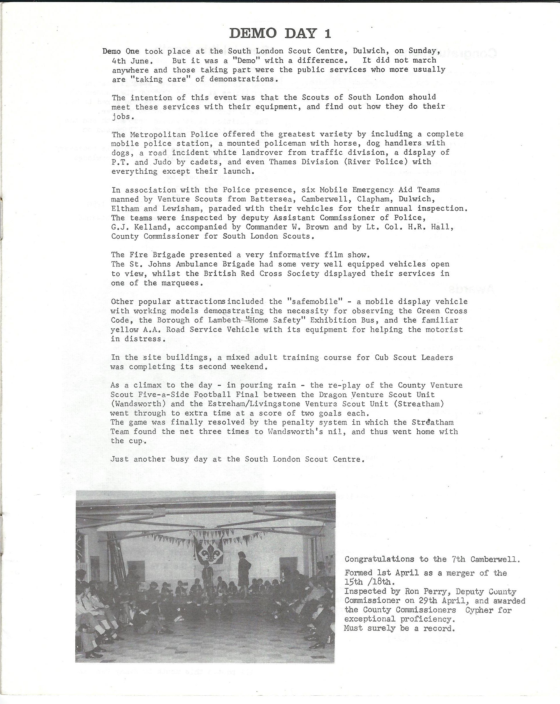 South London Leaflet extract 2